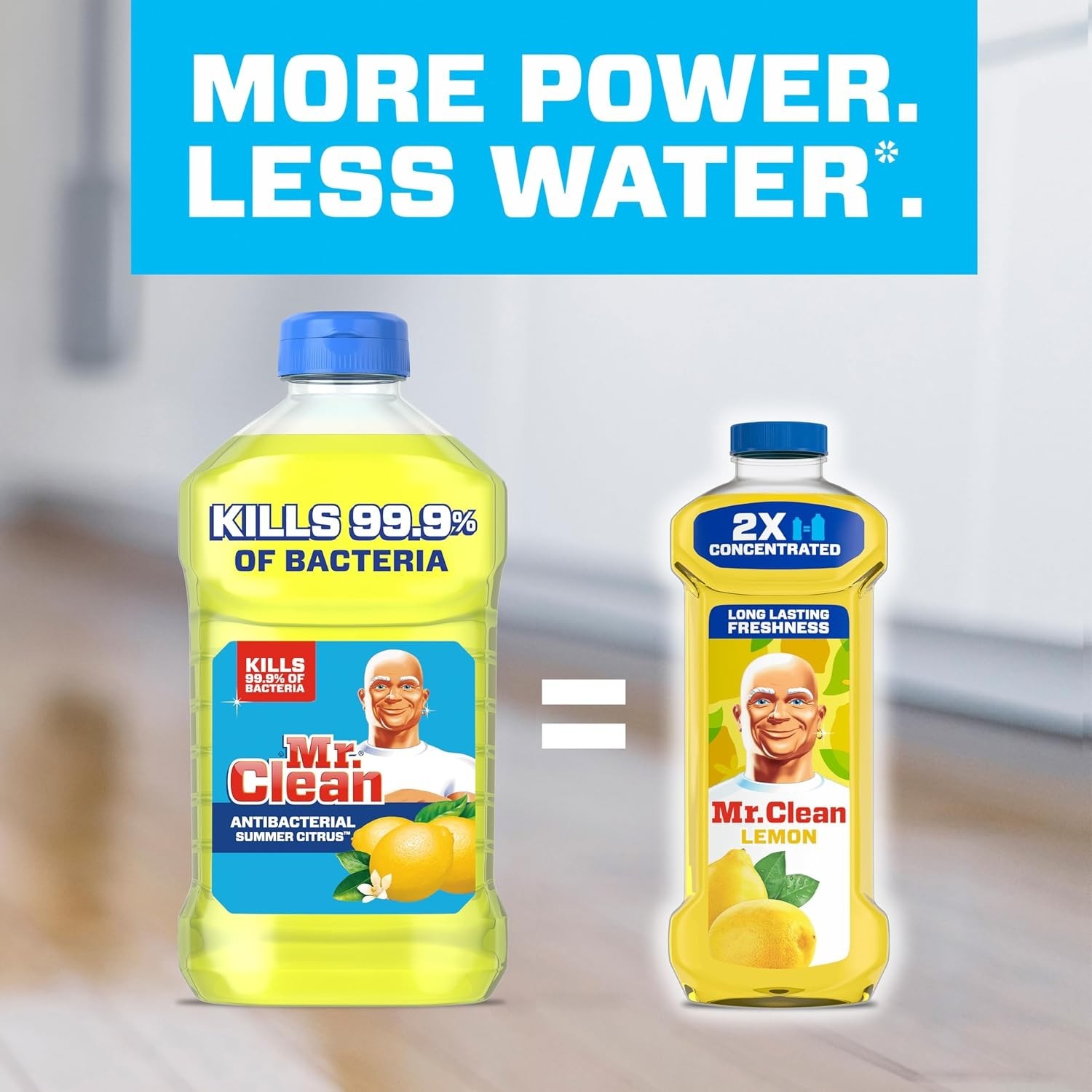 Mr. Clean Lemon All Purpose Cleaner 41 Oz Floor Kitchen Bathroom Cleaner
