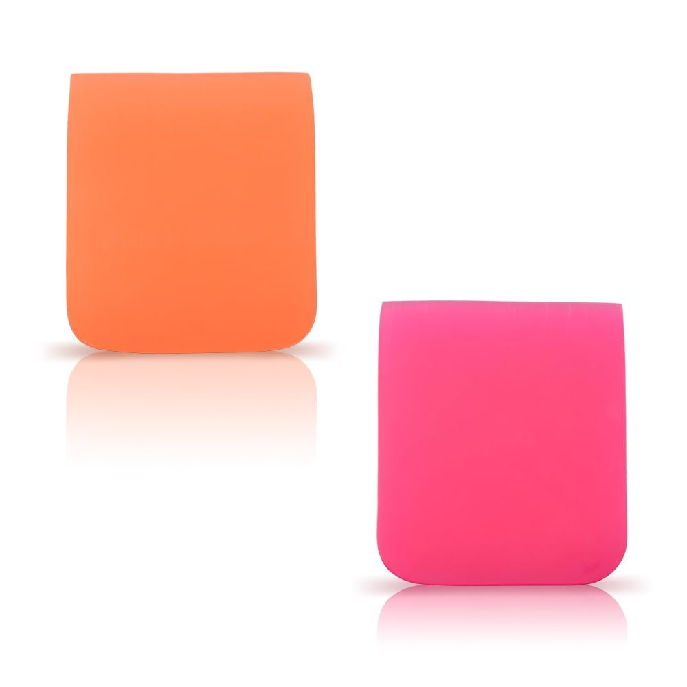 EHDIS Small Squeegee 2pcs Soft Rubber PPF Squeegee Wrapping Scraper for Curve…