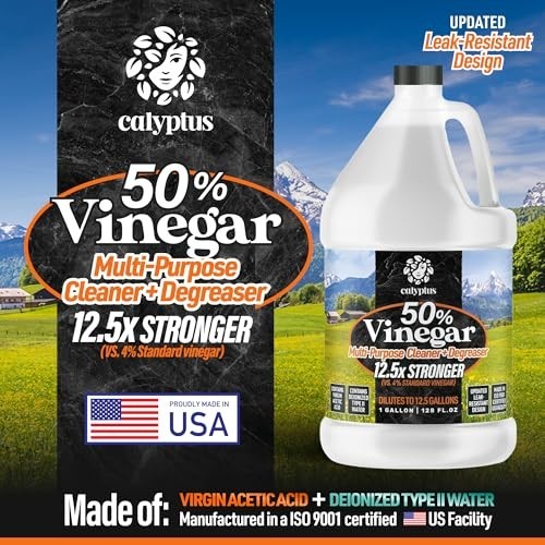 Calyptus 50% Concentrated Vinegar Cleaning Solution 2 Gallon