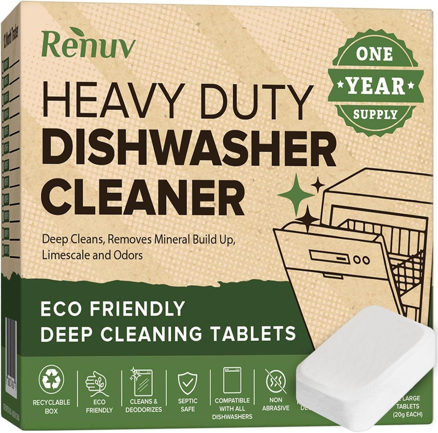 Concentrated Cleaner Bundle for Washing Machine & Dishwasher – Fresh & Efficient