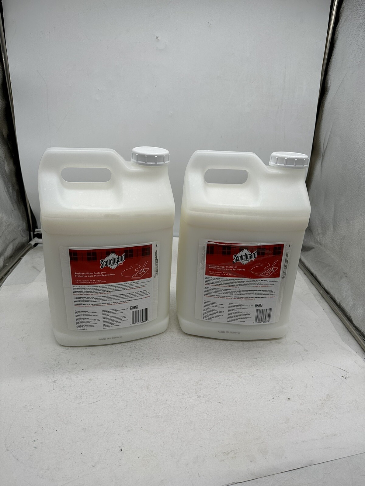 Scotchgard 3M Resilient Floor Protectant 2.5 gal 85880 – 2 pack