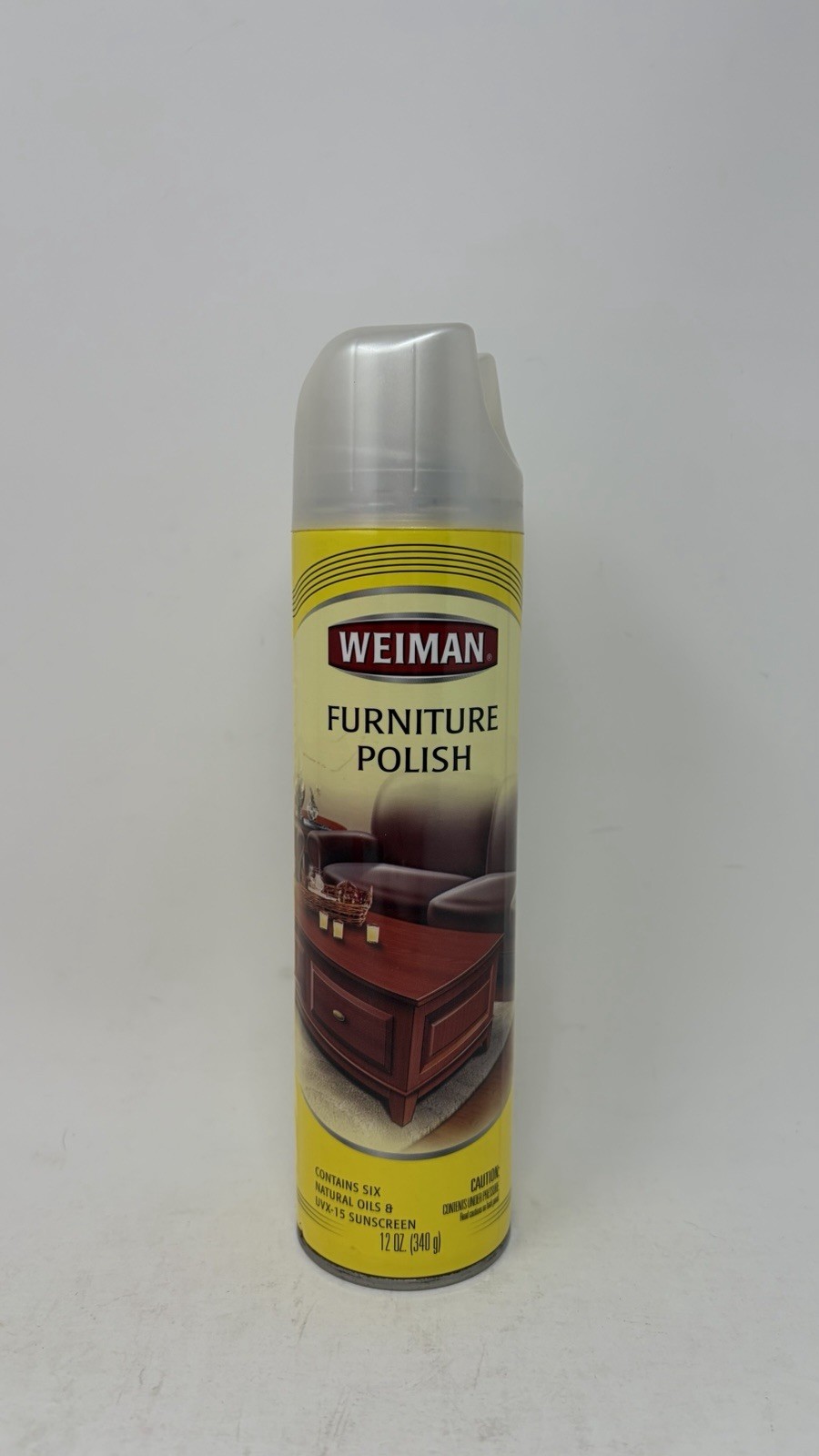 Weiman Furniture Polish NEW 12 Oz Contains 5 Natural Oils