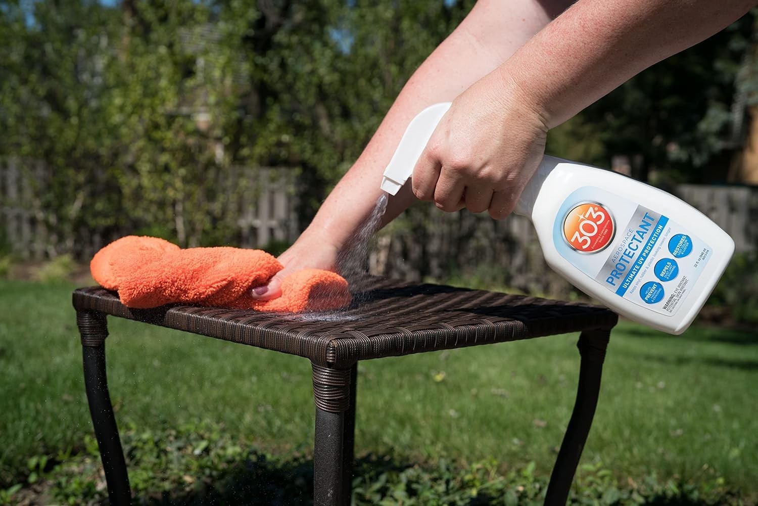 303 Products Aerospace Protectant UV Protection Spray Cleaner, Repels Dust,32oz
