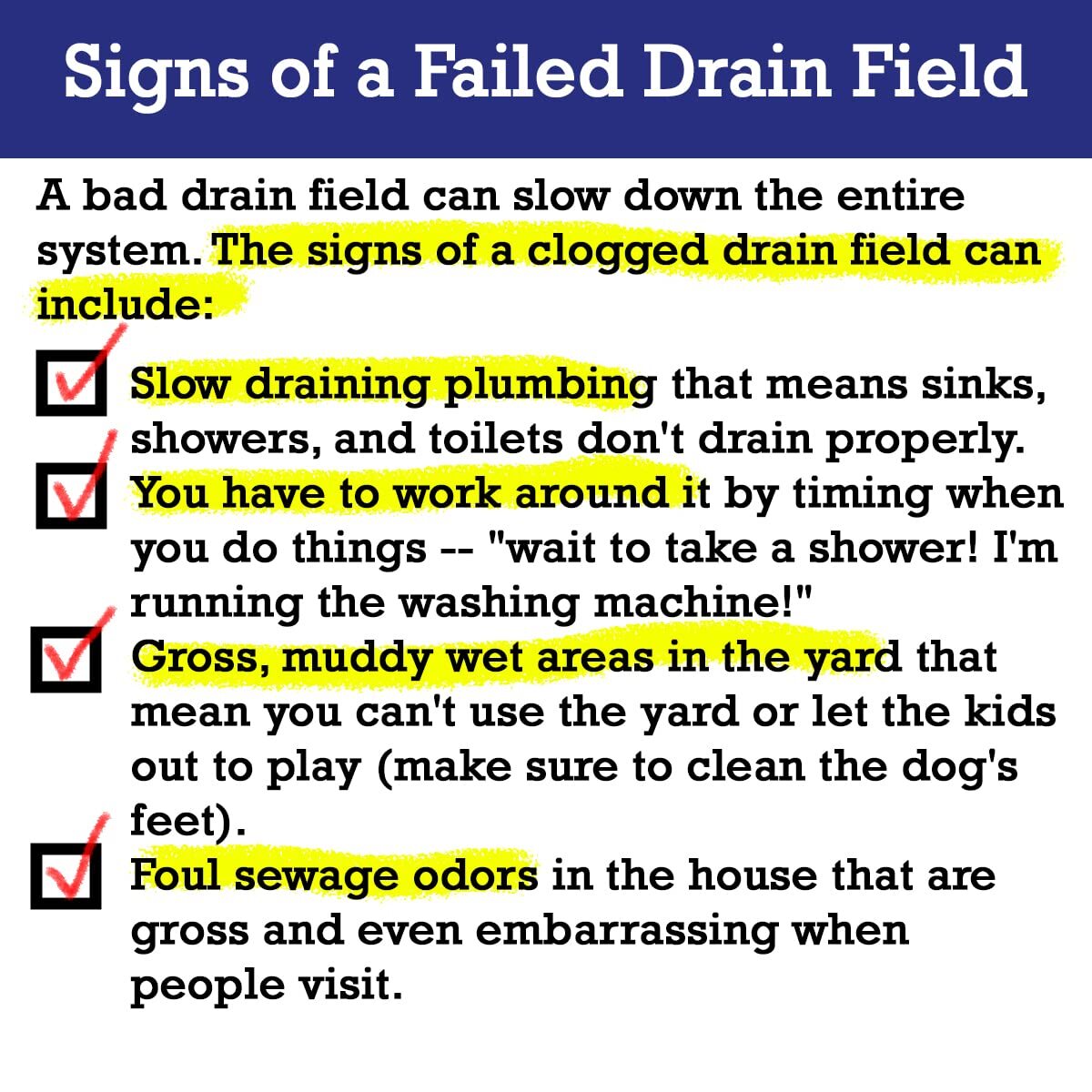 Drain Field Cleaner by Dr. Pooper – Clears Septic System Leach & Drain Field…