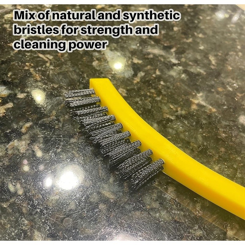 Durable Grout Cleaning Brush Tile Scrubbing Easy Access Professional Use