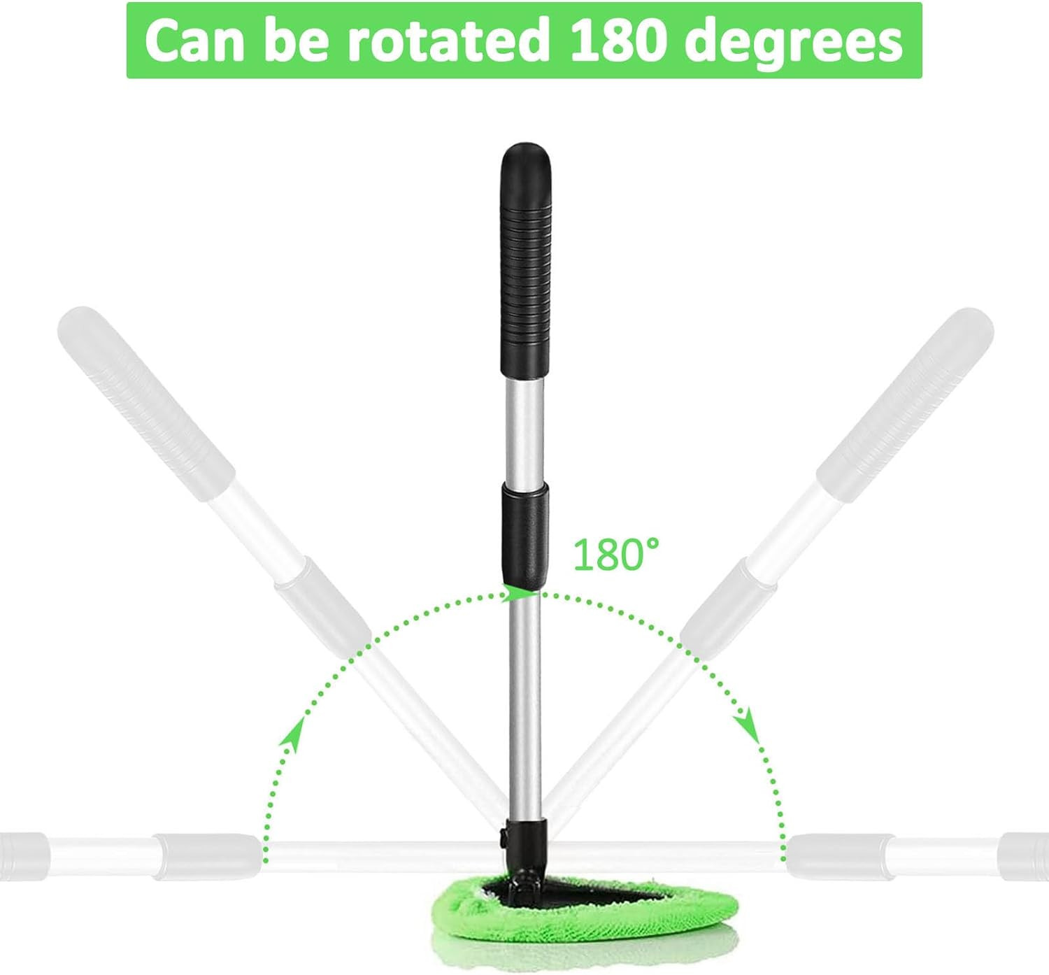 3 Pieces Windshield Cleaning Tool inside Car Window Cleaner Cleaning Tool with E