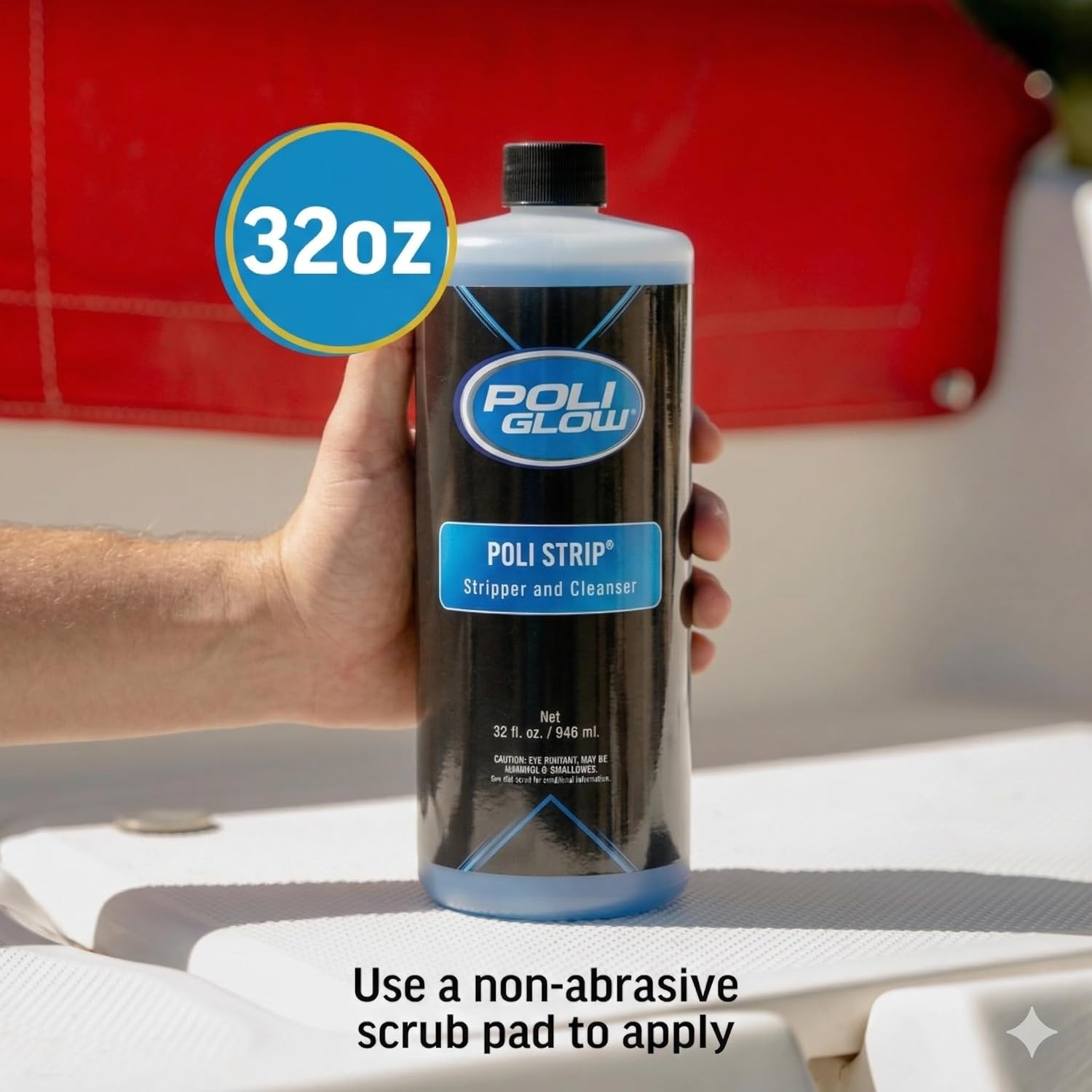 Poli Glow Proprietary Formula Poli Strip® Concentrated Boat and RV Stripper & De