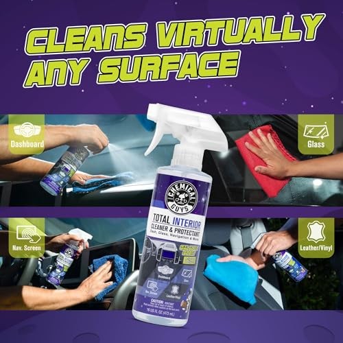Chemical Guys Total Interior Cleaner & Protectant 2 Pack 16oz Galactic Scent