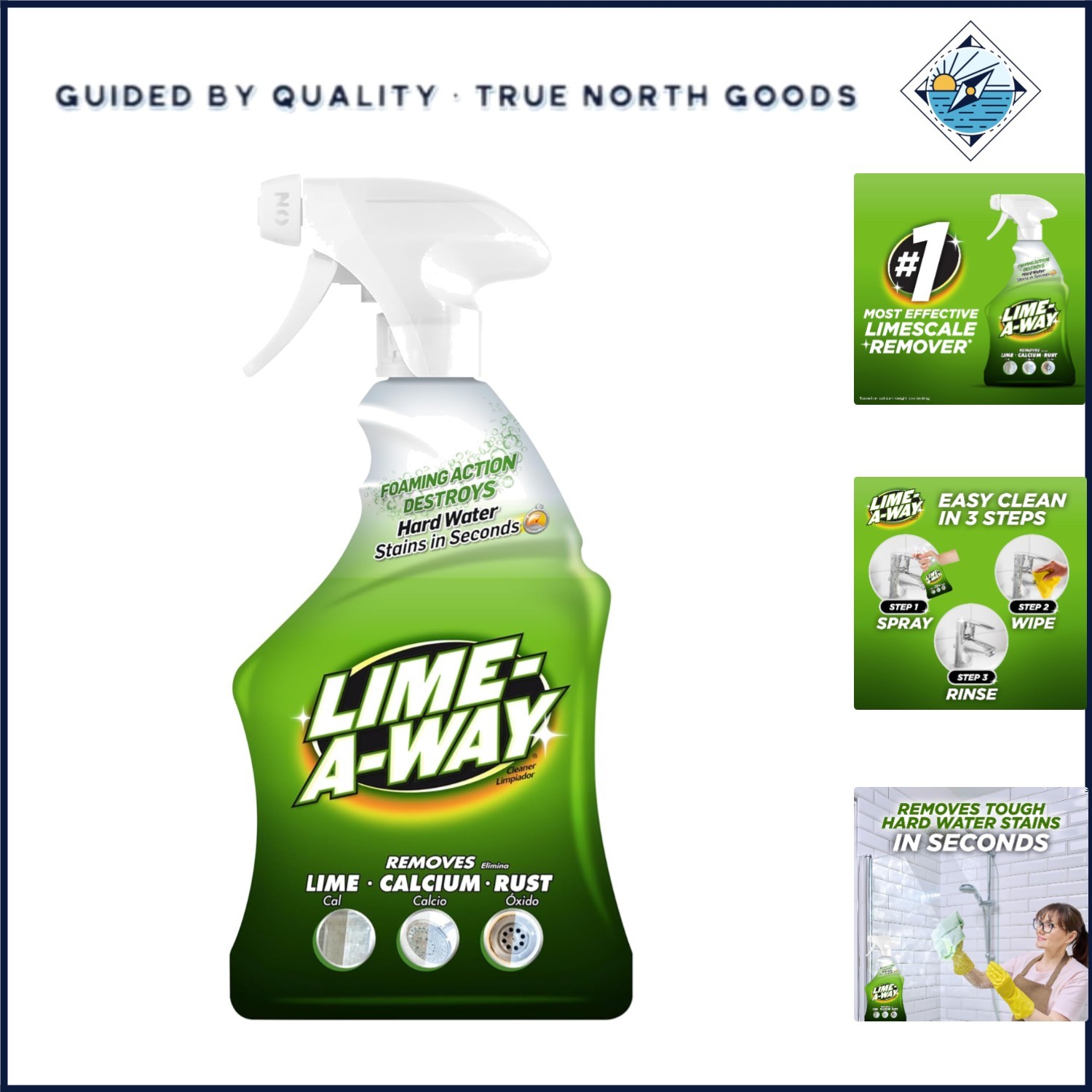 Fast-Acting Bathroom Cleaner for Tough Limescale and Mineral Deposits
