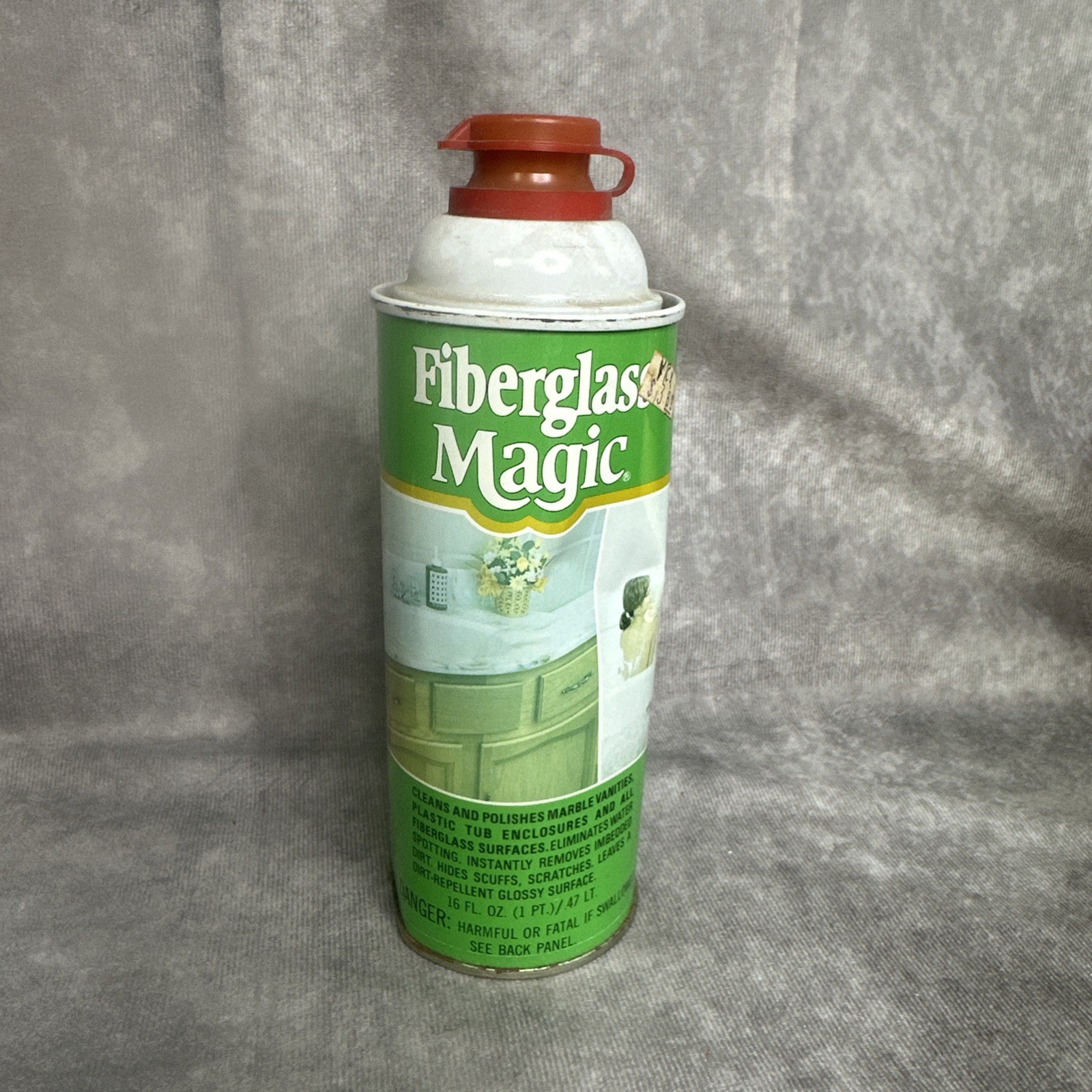 Fiberglass Magic Discontinued Spray Cleans & Polishes 13oz Vintage New Old Stock