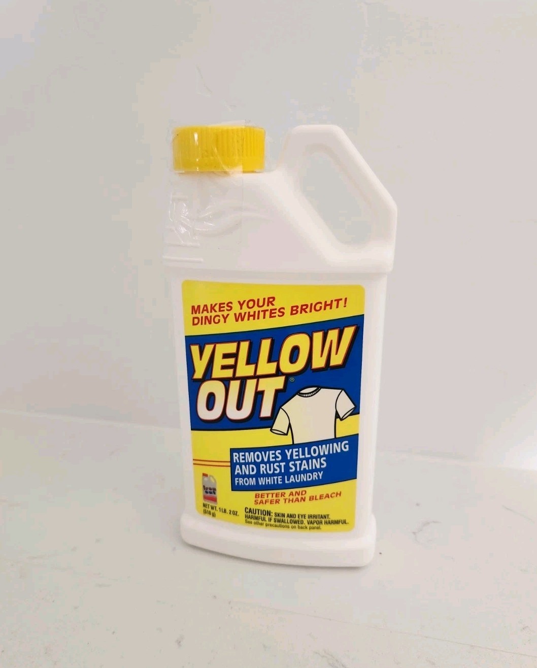 Yellow Out By Iron Out Removes Rust & Yellowing Laundry Stains 1 Lb 2 Oz New Old