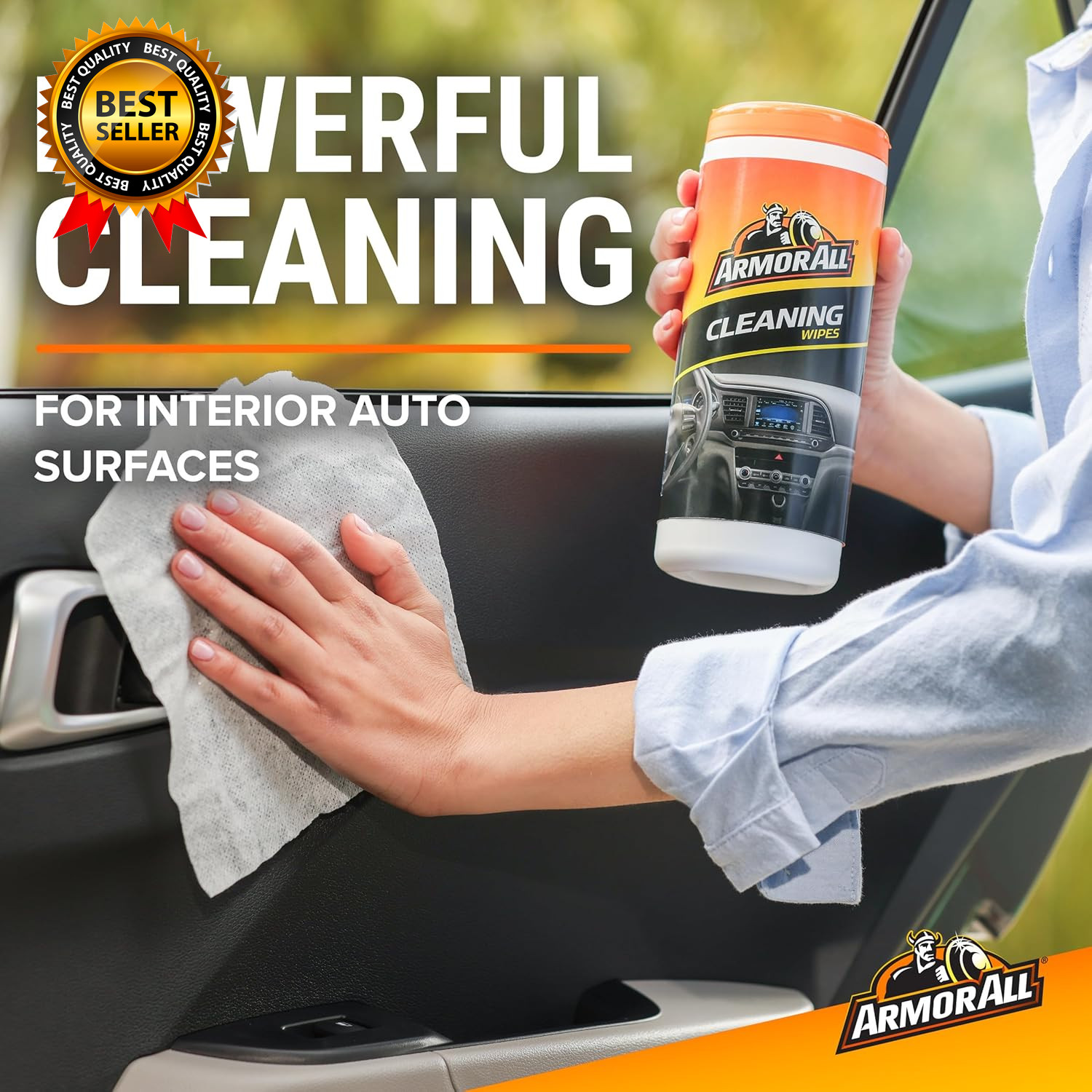 Protectant, Glass and Cleaning Wipes Wipes for Car Interior and Car Exterior