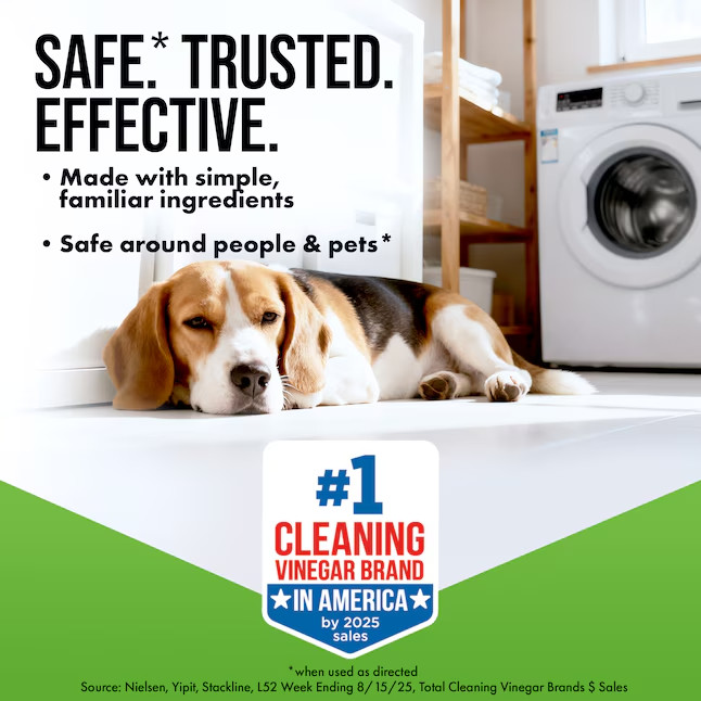 Harris 30% Concentrated Vinegar 1-Gallon Multi-Use All-Purpose Cleaning Solution