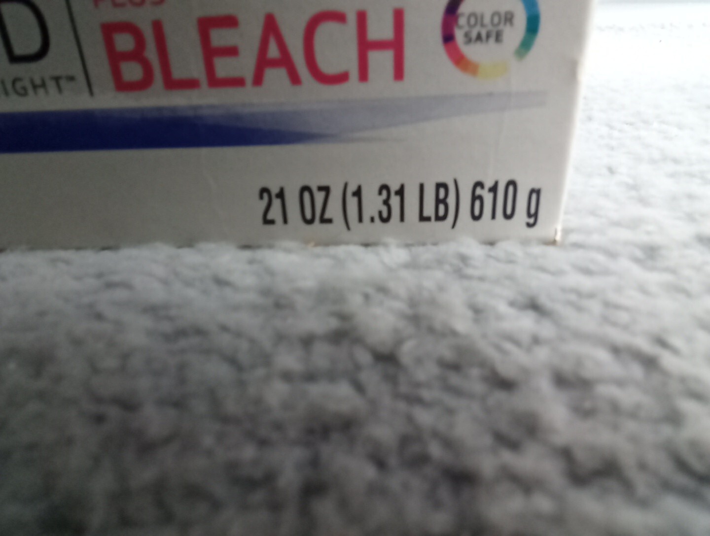 ULTRA Tide VIVID white + bright with bleach Laundry Detergent Powder 21 Oz