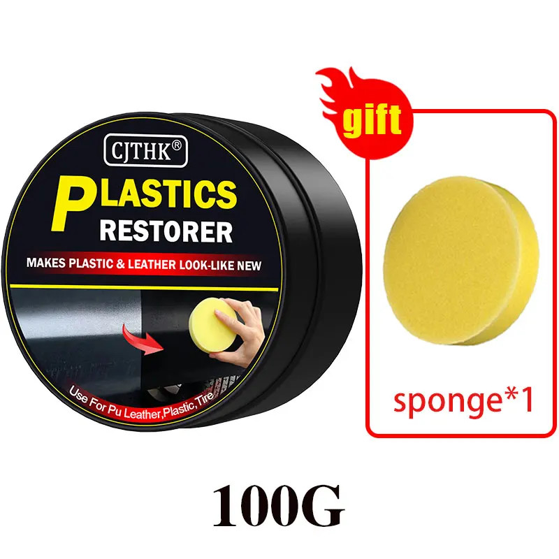 Car Plastic Restorer Back To Black Gloss Trim Hydrophobic Coating Repair Agent