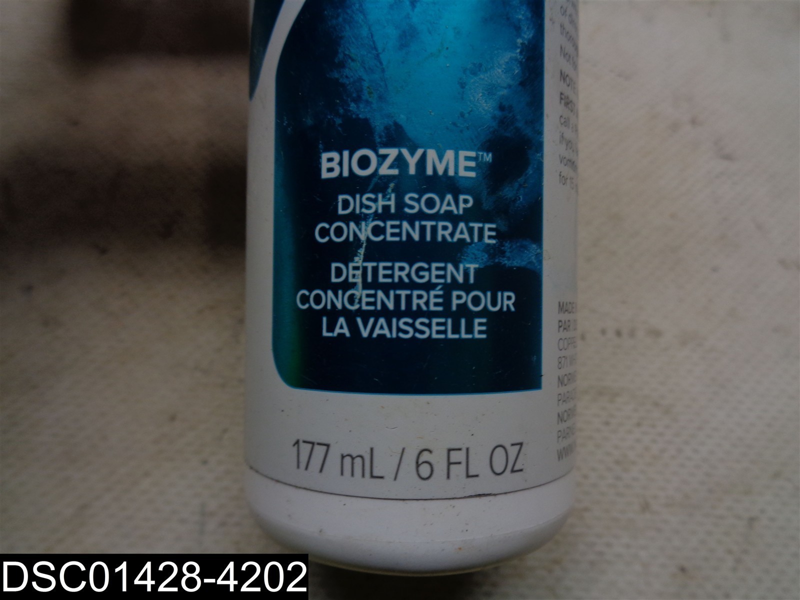 6 FL OZ Norwex Biozyme Dish Soap Concentrate