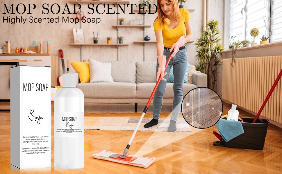 pensai Mop Soap for Floor Cleaning,R and W Mop Soaps,Mais Mop Soap