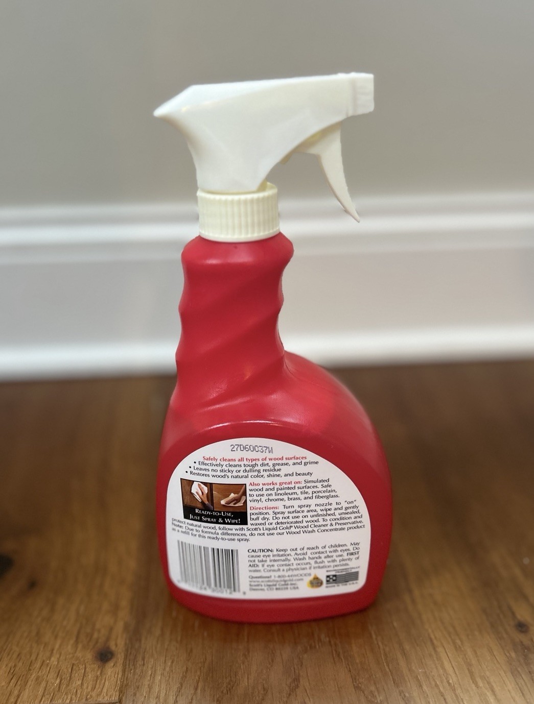 Read Scott’s Liquid Gold Wood Wash Ready-To-Use Spray Bottle 24 Fl Oz Cleaner