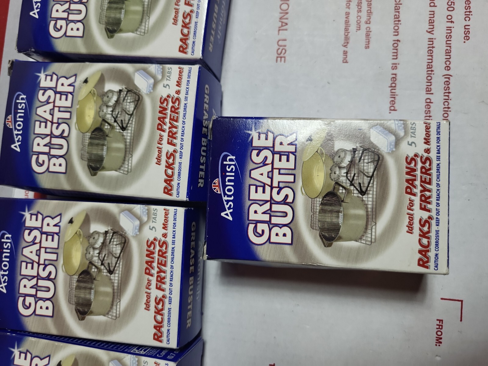 Lot of 24-Astonish Grease Buster Tablets (new)