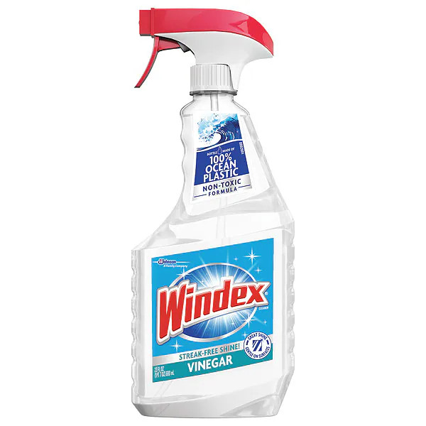 Windex Liquid Glass and Surface Cleaner, 23 oz., Clear, Unscented, Trigger Spray
