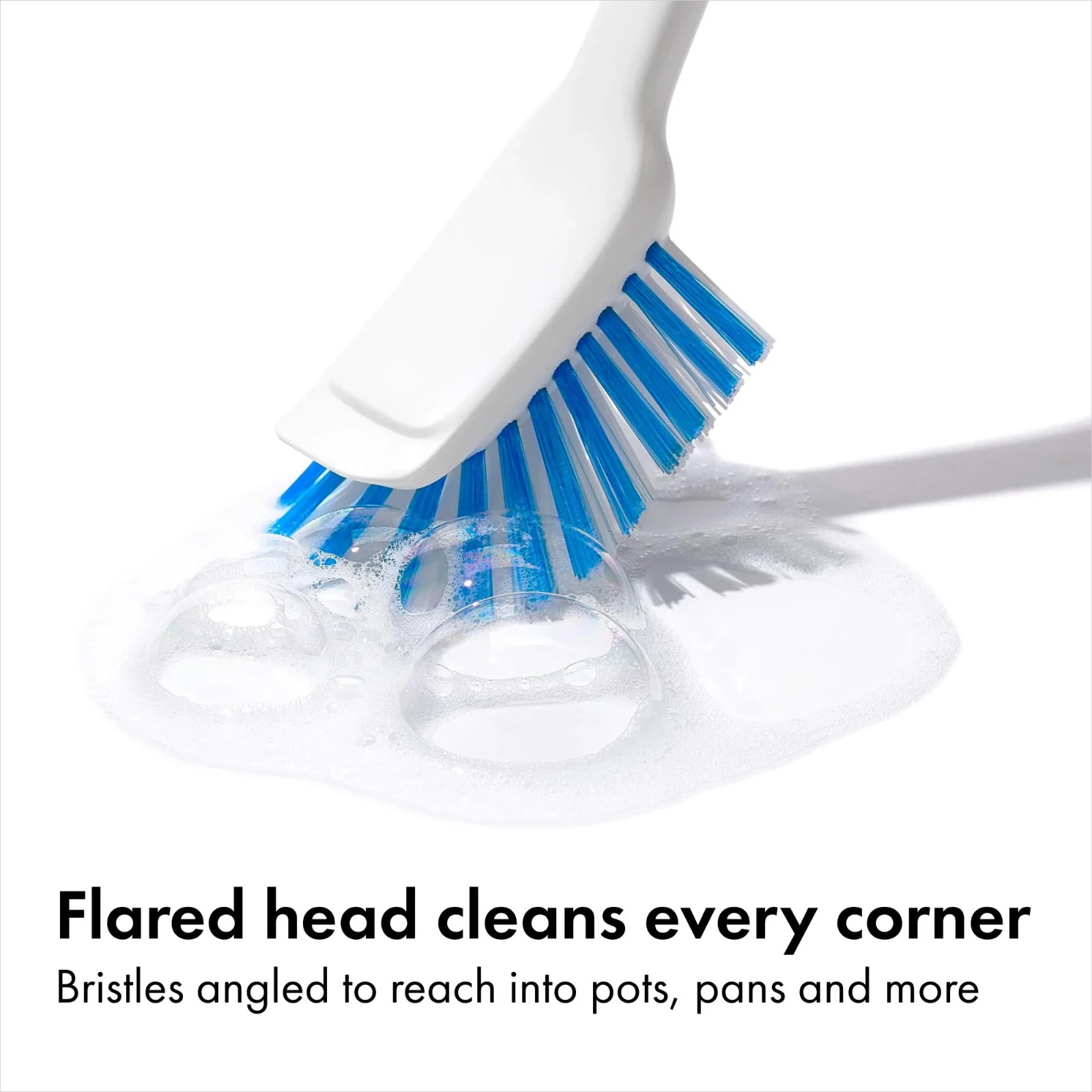 OXO Good Grips Soap Dispensing Dish Scrub Brush, Cleaning Brush for Kitchen