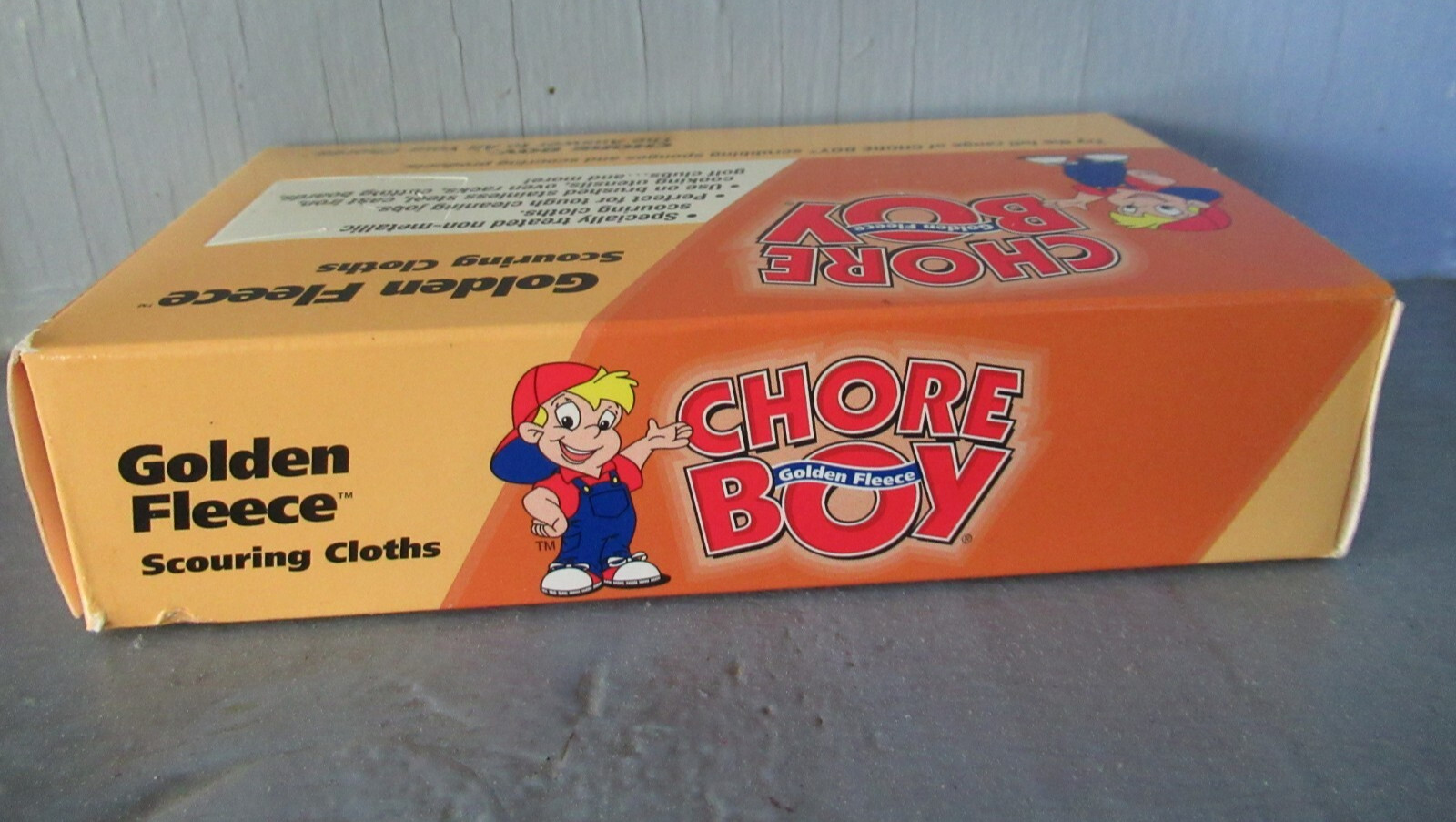 1998 Chore Boy Golden Fleece Scouring Cloths Specially Treated Terry Cloth 2 pk