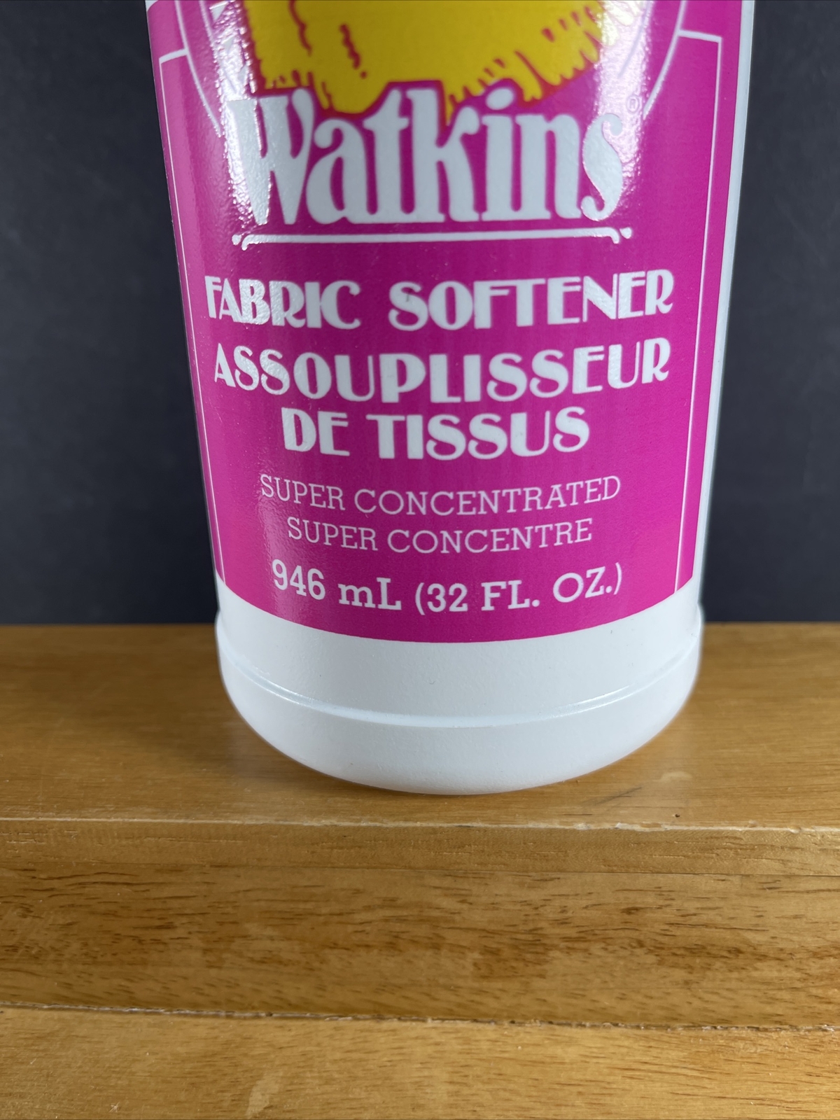 VTG NOS Watkins FABRIC SOFTNER 32 oz Super Concentrated