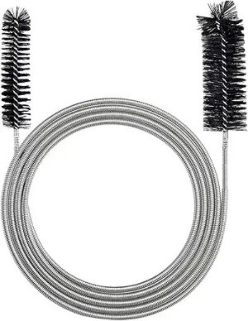 78 Inch Flexible Long Drain Brush, Nylon Stainless Steel Flexible Color: Black