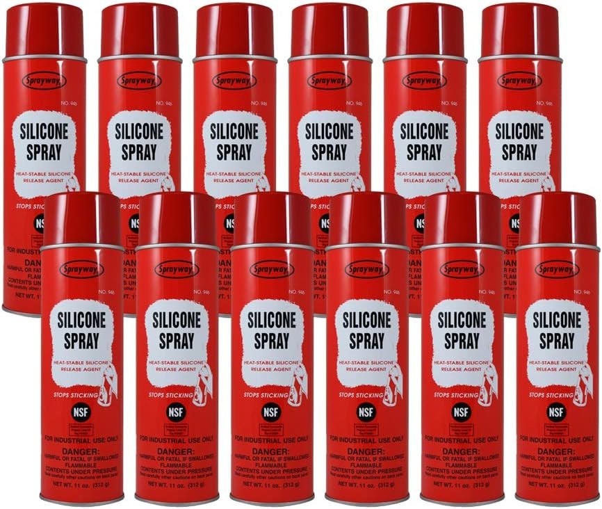 Silicone Spray and Release Agent, 11 oz, clear