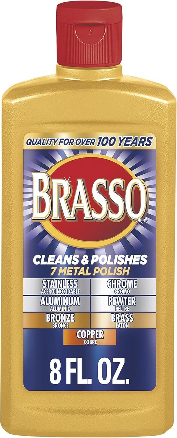 Polisher For Brass Copper Stainless Steel Chrome Aluminum Pewter Bronze Cleaner