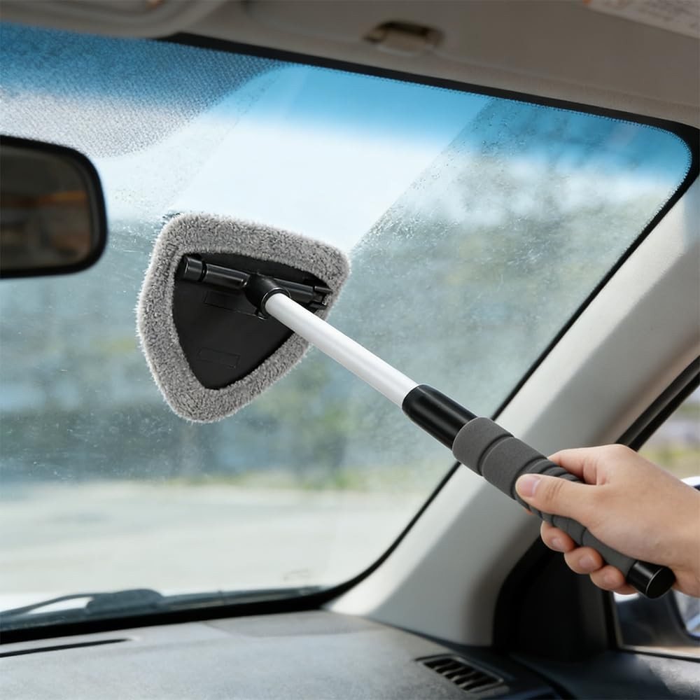 Windshield Cleaning Tool, Car Window Cleaner Tool, Vehicle Window Cleaning Ki…