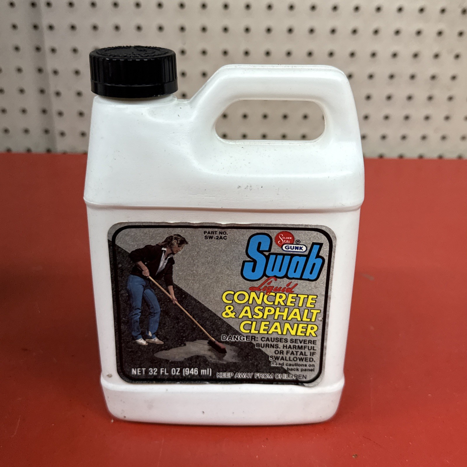 Solder Seal Gunk Swab Liquid Concrete & Asphalt Cleaner 32oz SW-2AC (Lot of 2)