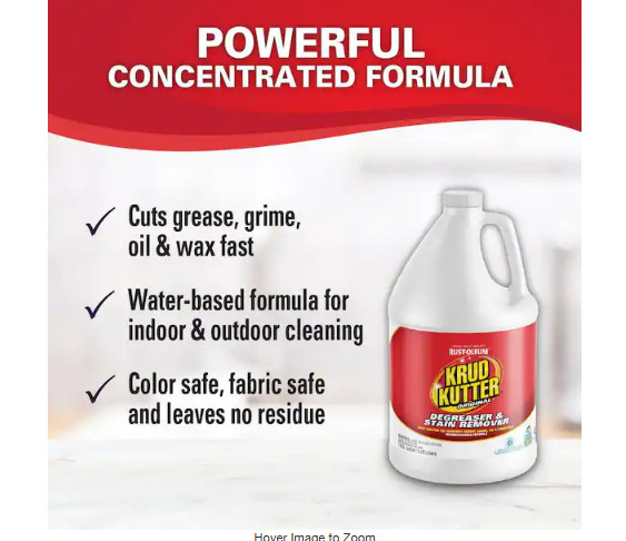 Original Concentrated Cleaner Degreaser, 1 Gallon, Heavy Duty Multi Surface Clea