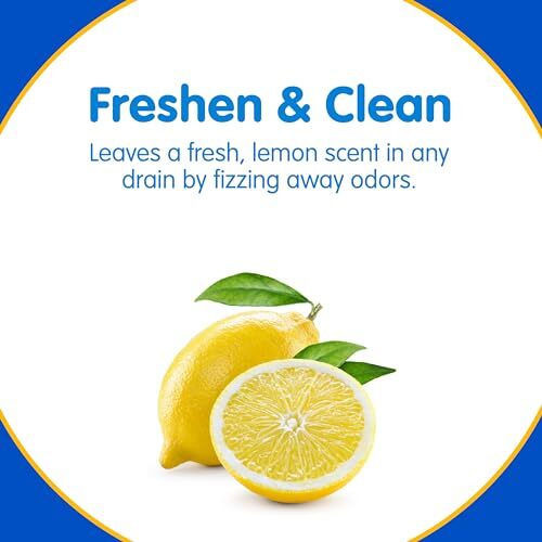 Fizzy Drain Freshener And Cleaner Prevents Clogs And Removes Odors In Household