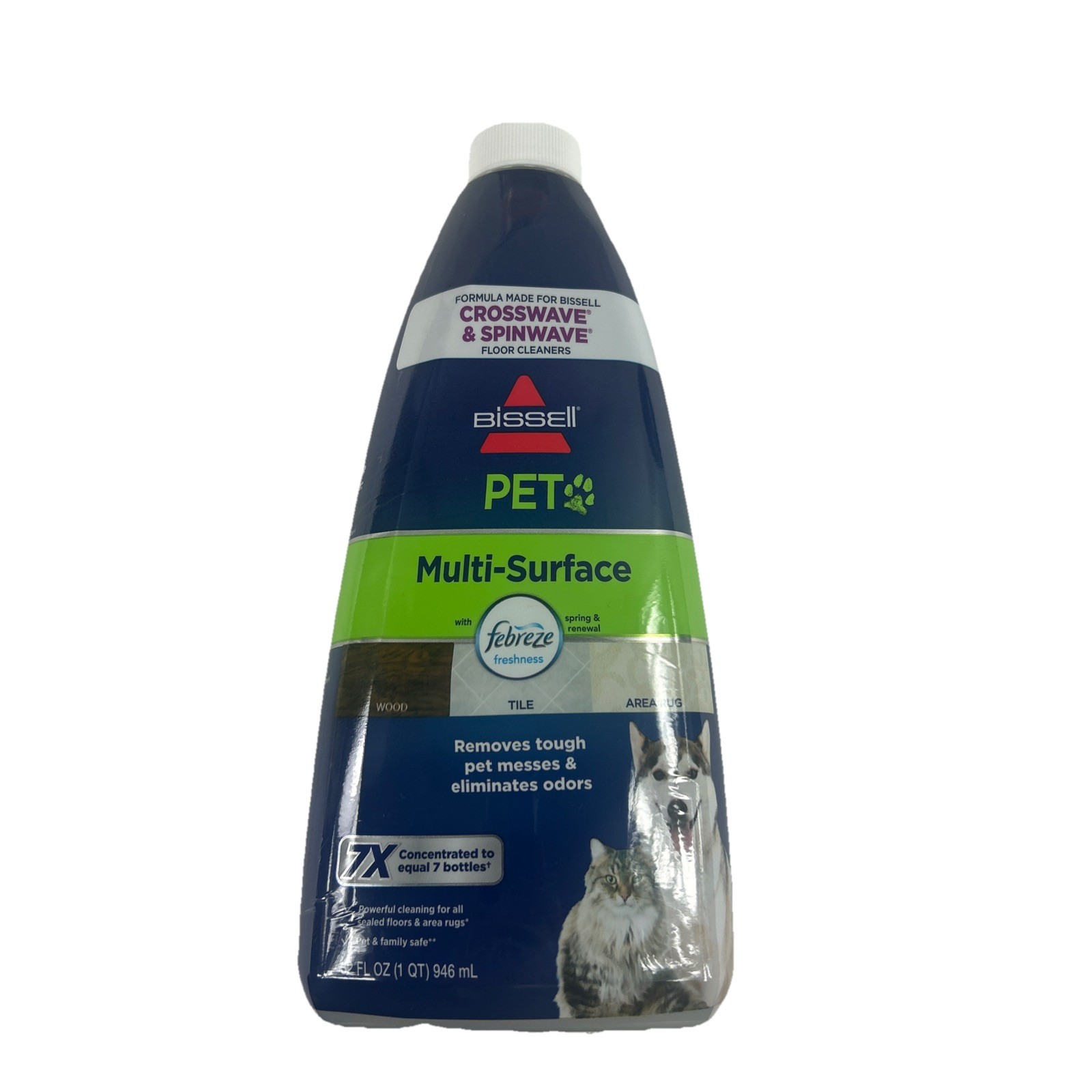 Bissell CrossWave 3-pack, Pet, Wood Floor And Multi-Surface Cleaning Formulas