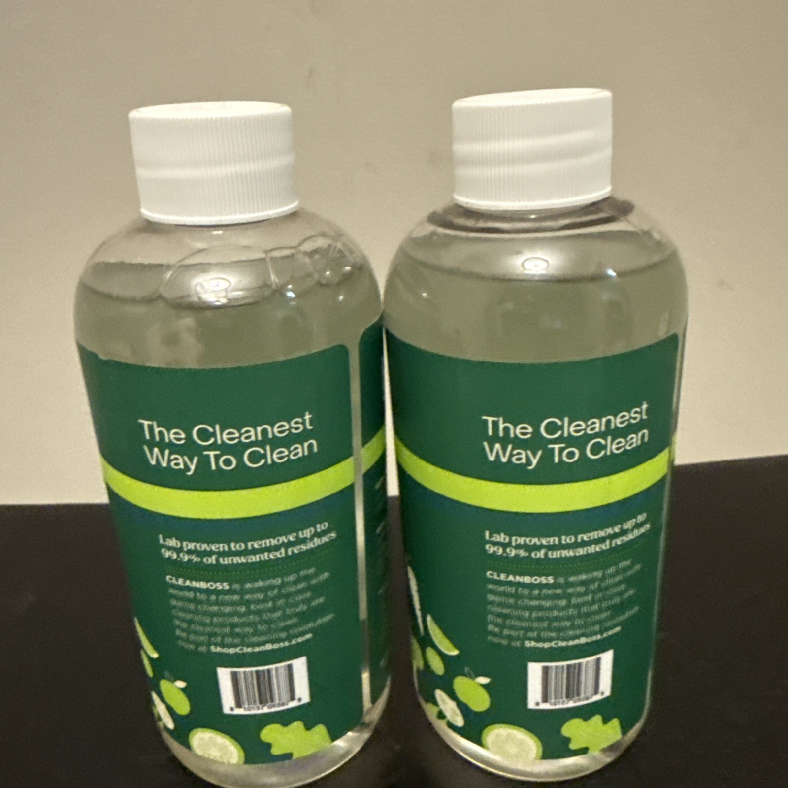 JOY CleanBoss Eat Cleaner Fruit & Veggie Wash 2 Bottles