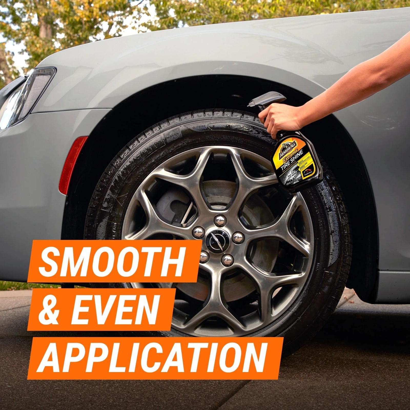 On Sale,Armor All Extreme Tire Shine Spray for Car Detailing, 22 fl oz Bottle​