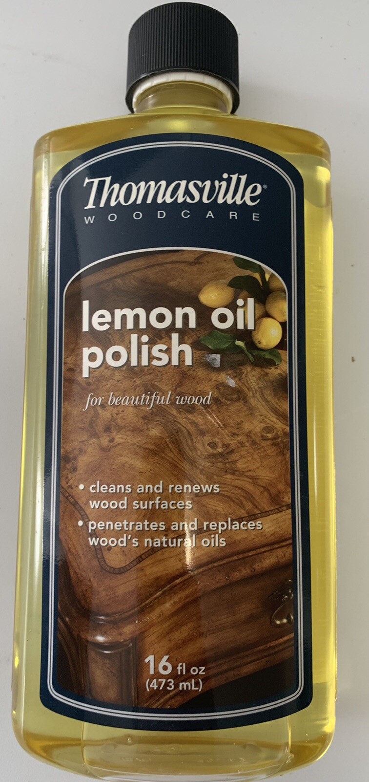Thomasville Woodcare Lemon Oil Polish Wood Floor 16 fl oz USA New Clean Supply