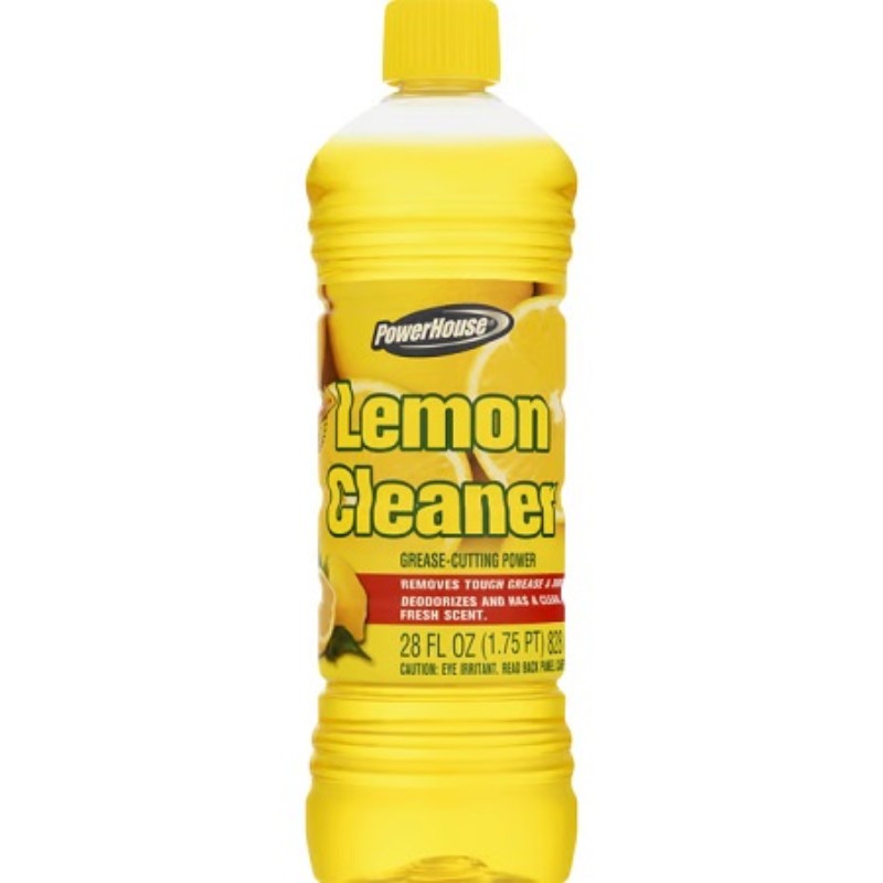 3x Powerhouse Lemon Cleaner Multi Purpose Surface Floor Household Scented New 28