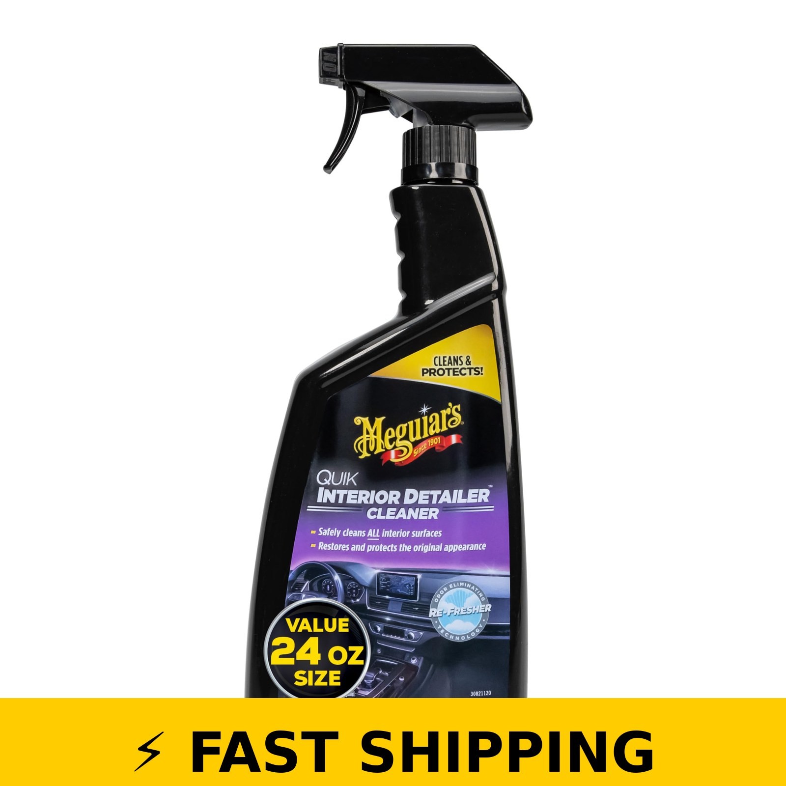 Meguiar’s Quik Interior Detailer Cleaner – 24 Oz Spray Bottle