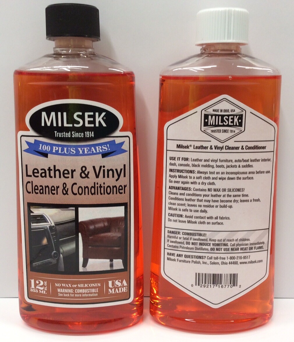 Milsek Polish Multi Purpose Cleaner Antique Restorer Vinyl Stainless Furniture
