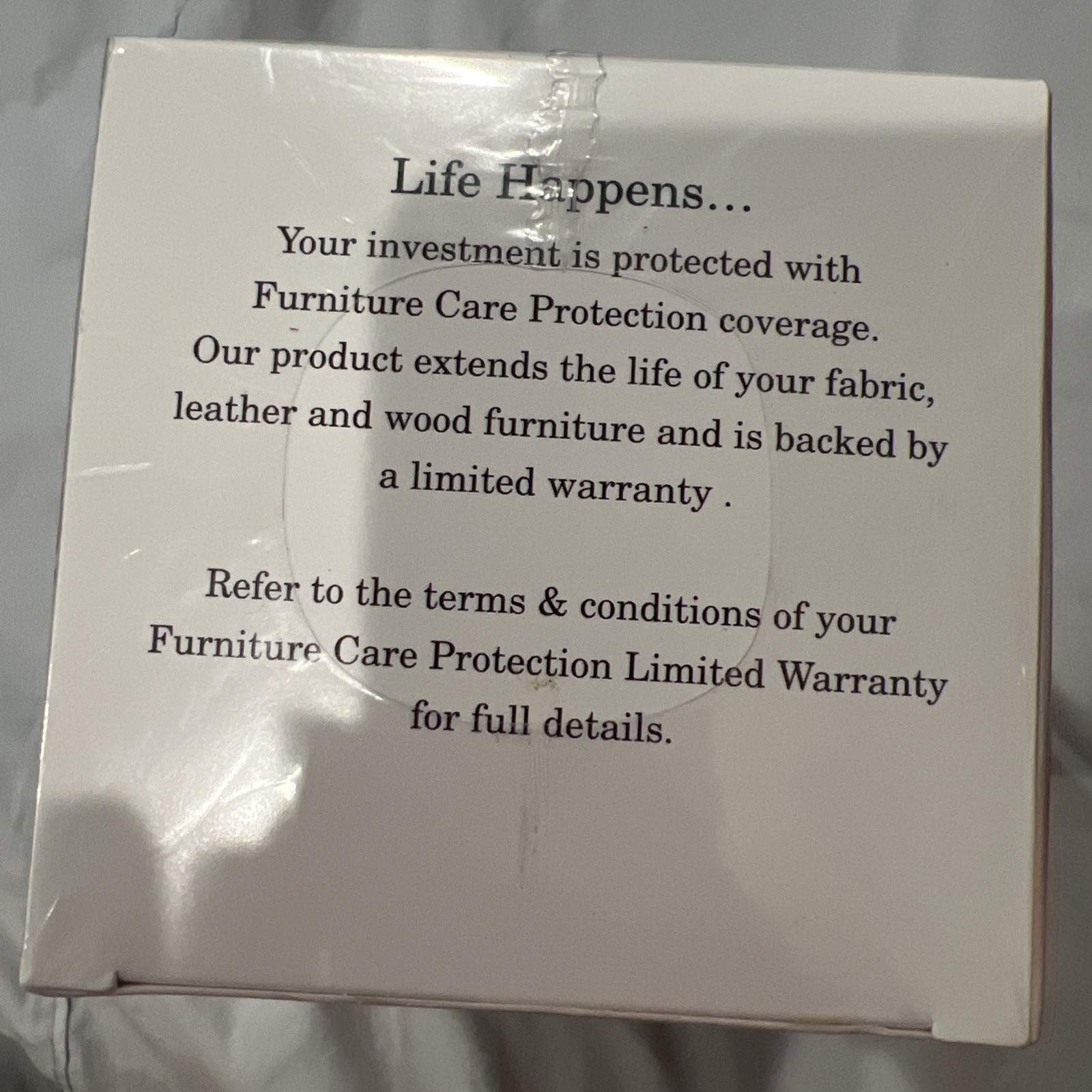FCP Furniture Care Protection Kit Leather Fabric Wood Factory Sealed Box