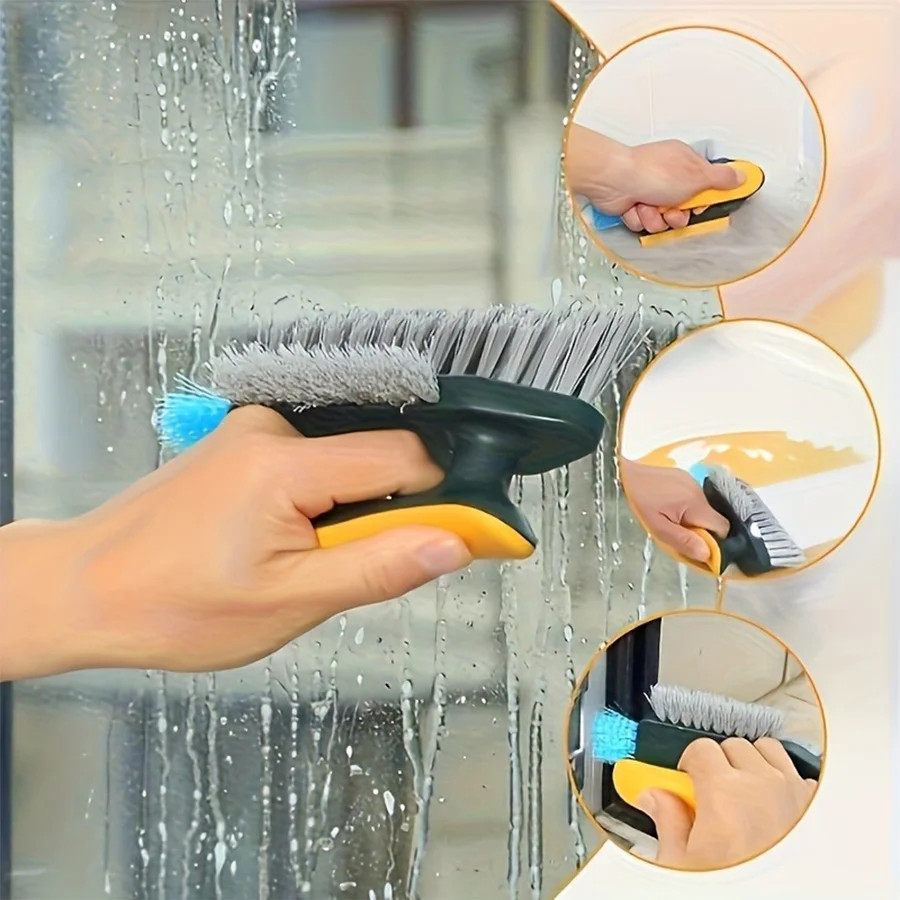 1Pcs 2-In-1 Handheld Cleaning Brush – No Dead Spot Multi-Functional for Crevices