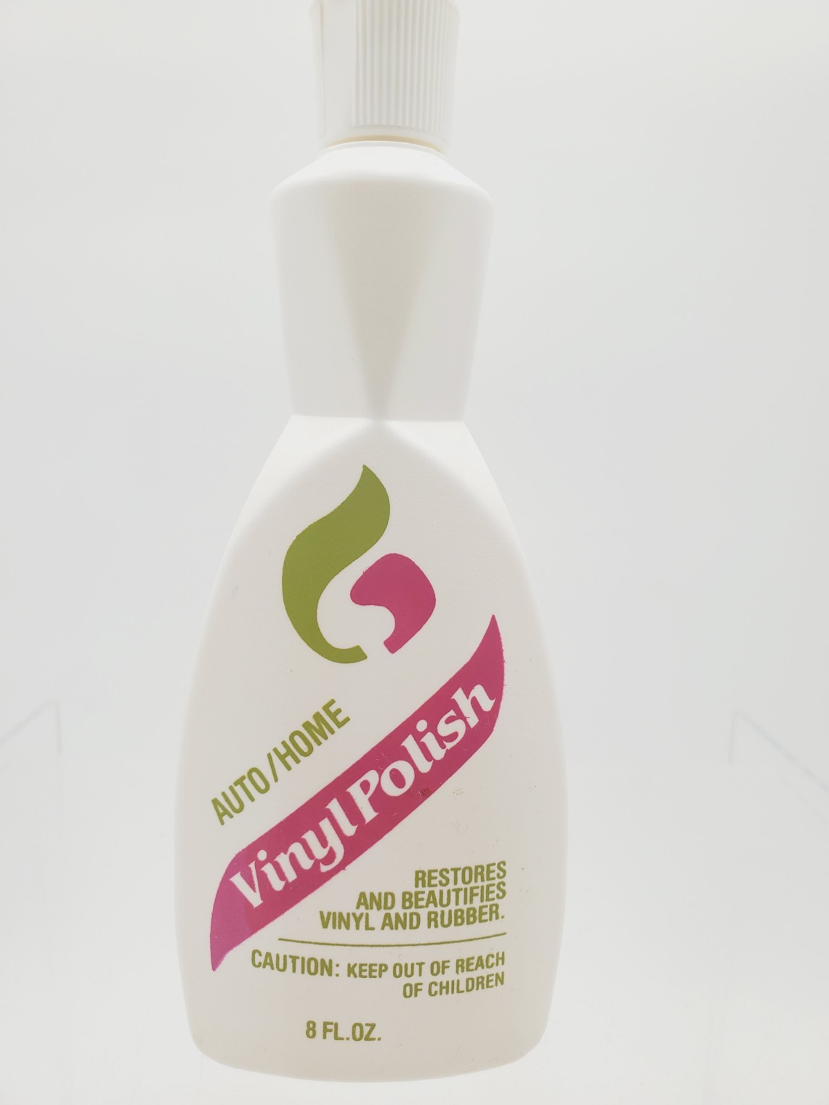 Fuller Auto/Home Vinyl Polish 8 oz Restores Beautifies Vinyl Rubber