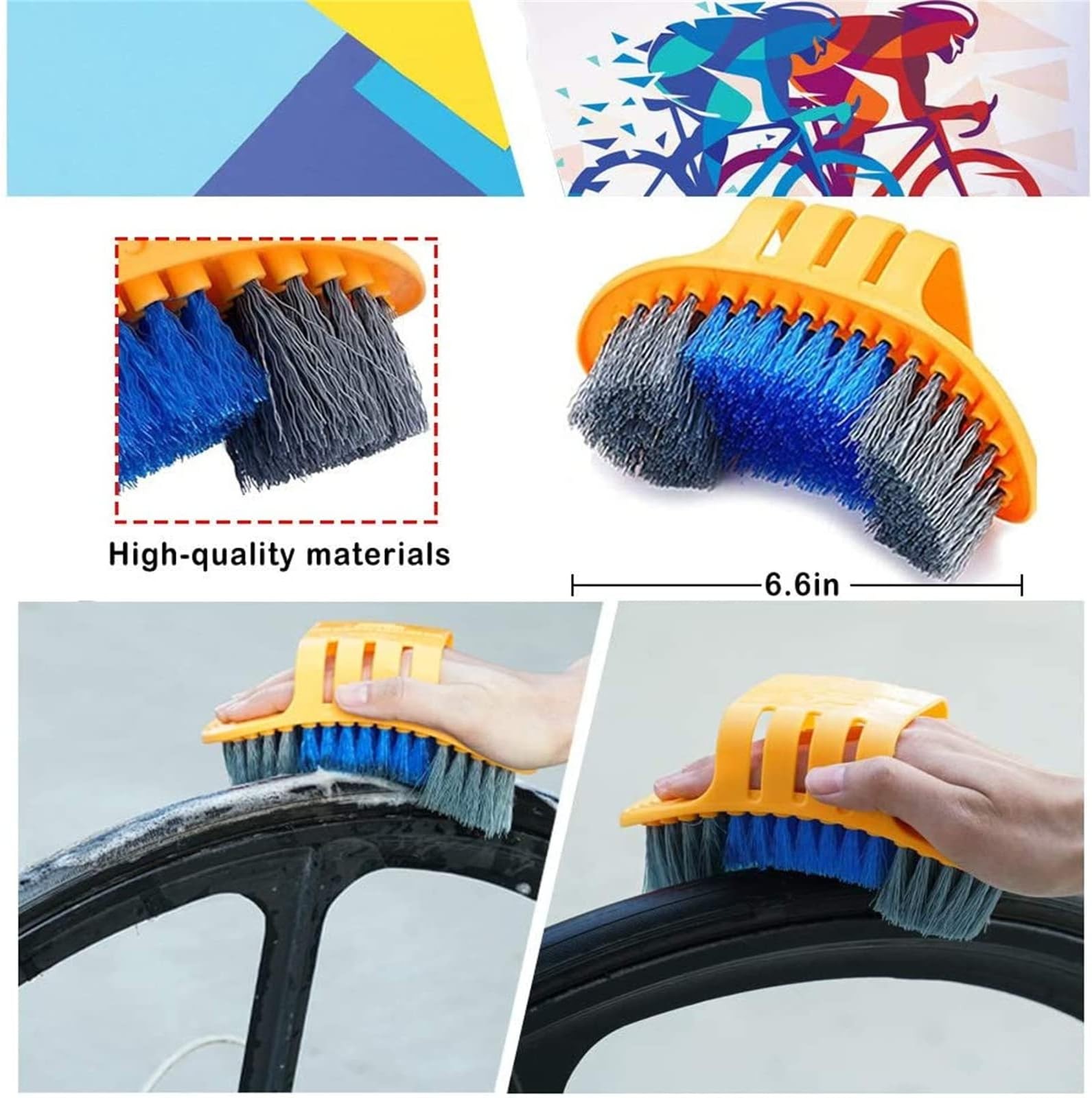 focopot Bike Cleaning Kit (9pcs), Including Chain Cleaner for Cycling,Bicycle…