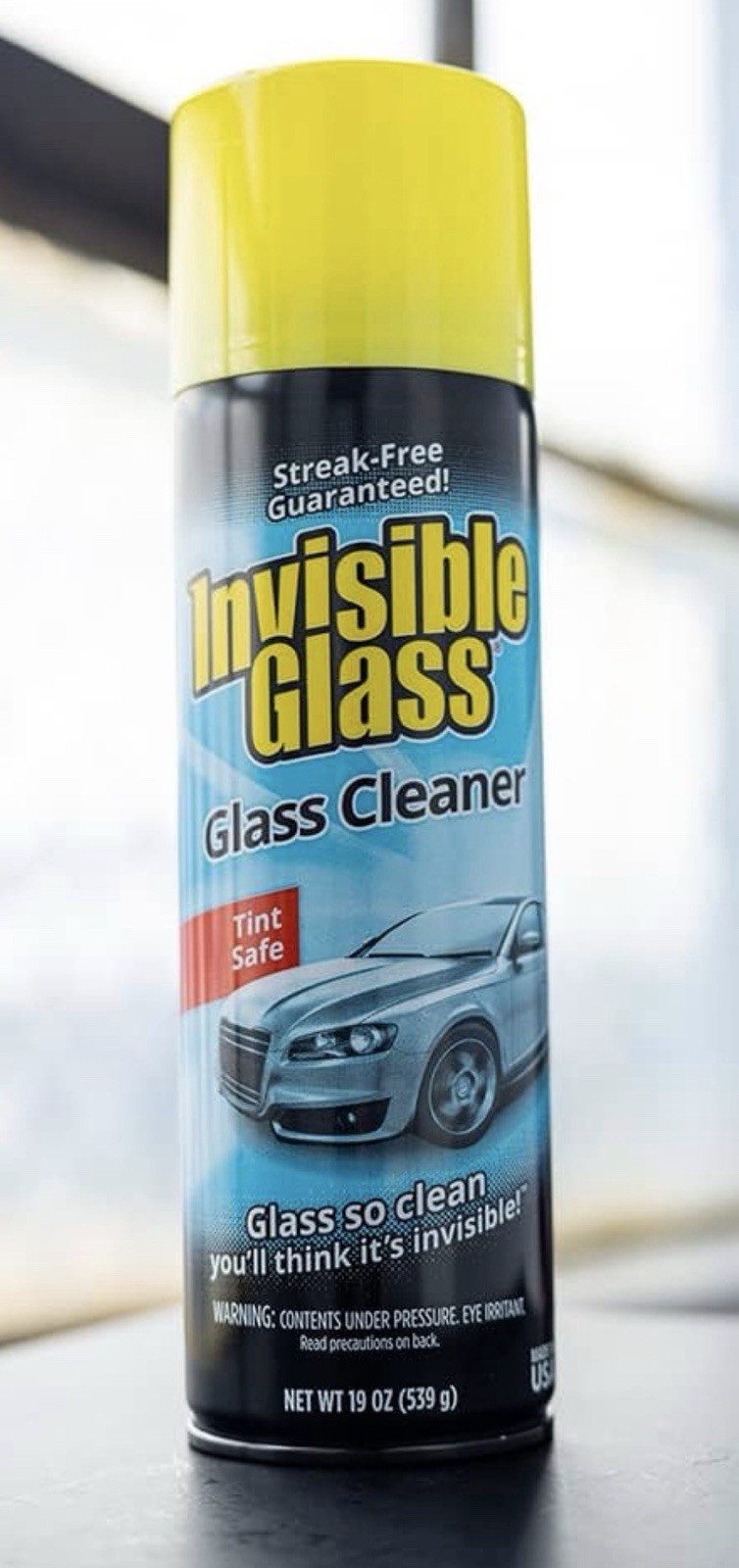 Stoner 91164 Invisible Glass Cleaner Premium Aerosol Spray 2 19oz+Microfibers