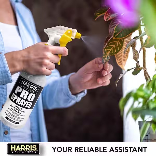 Harris Chemical Resistant Pro Spray Bottle With Adjustable Tip (32 oz ) 4 Pack