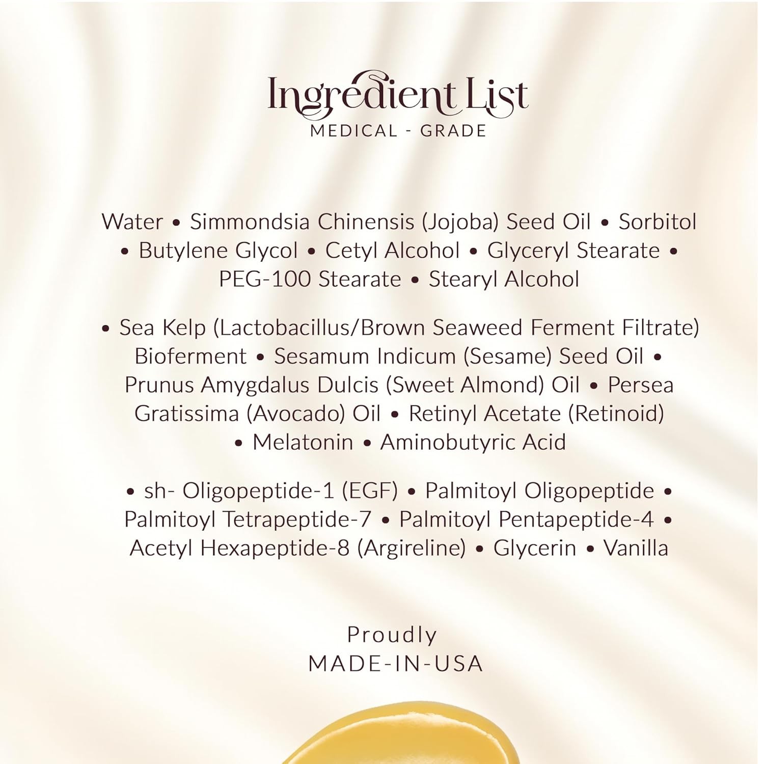 SKINWIT Under Eye Cream Anti Aging – Retinol, EGF, Hyaluronic Acid & Peptides