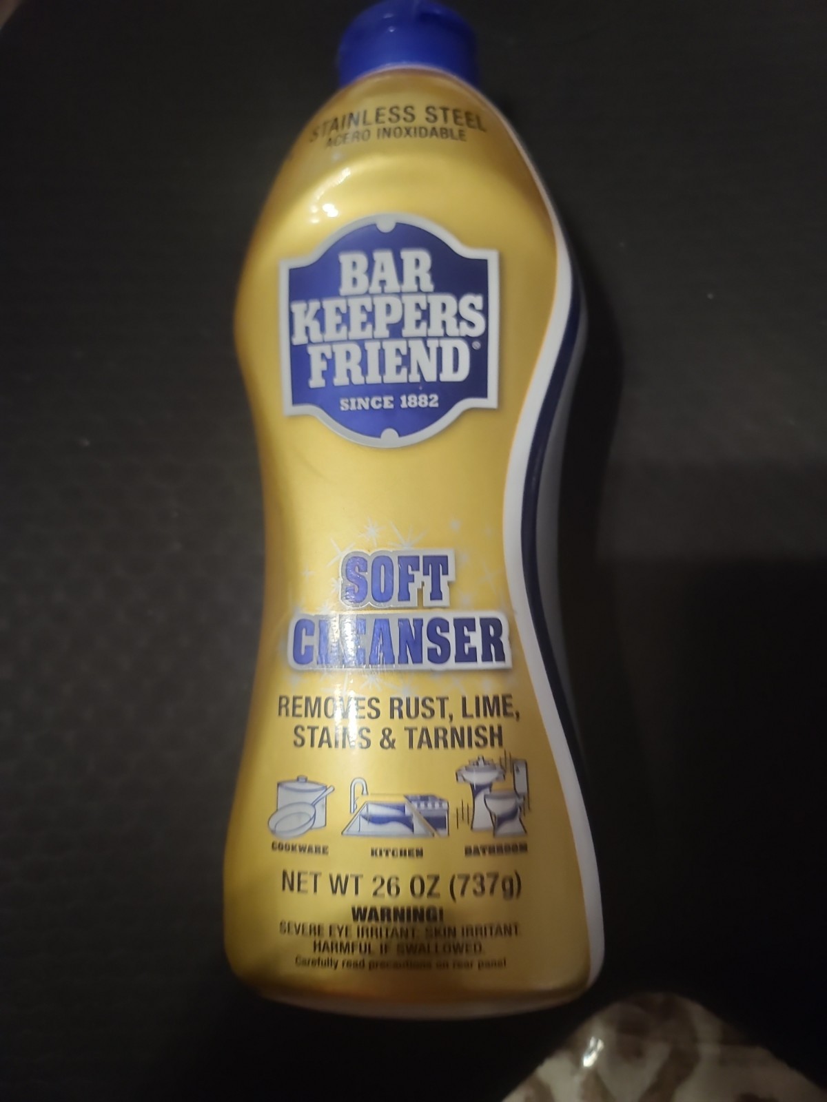 Bar Keepers Friend Soft Cleaner Premixed Formula, Citrus, 26 Ounce