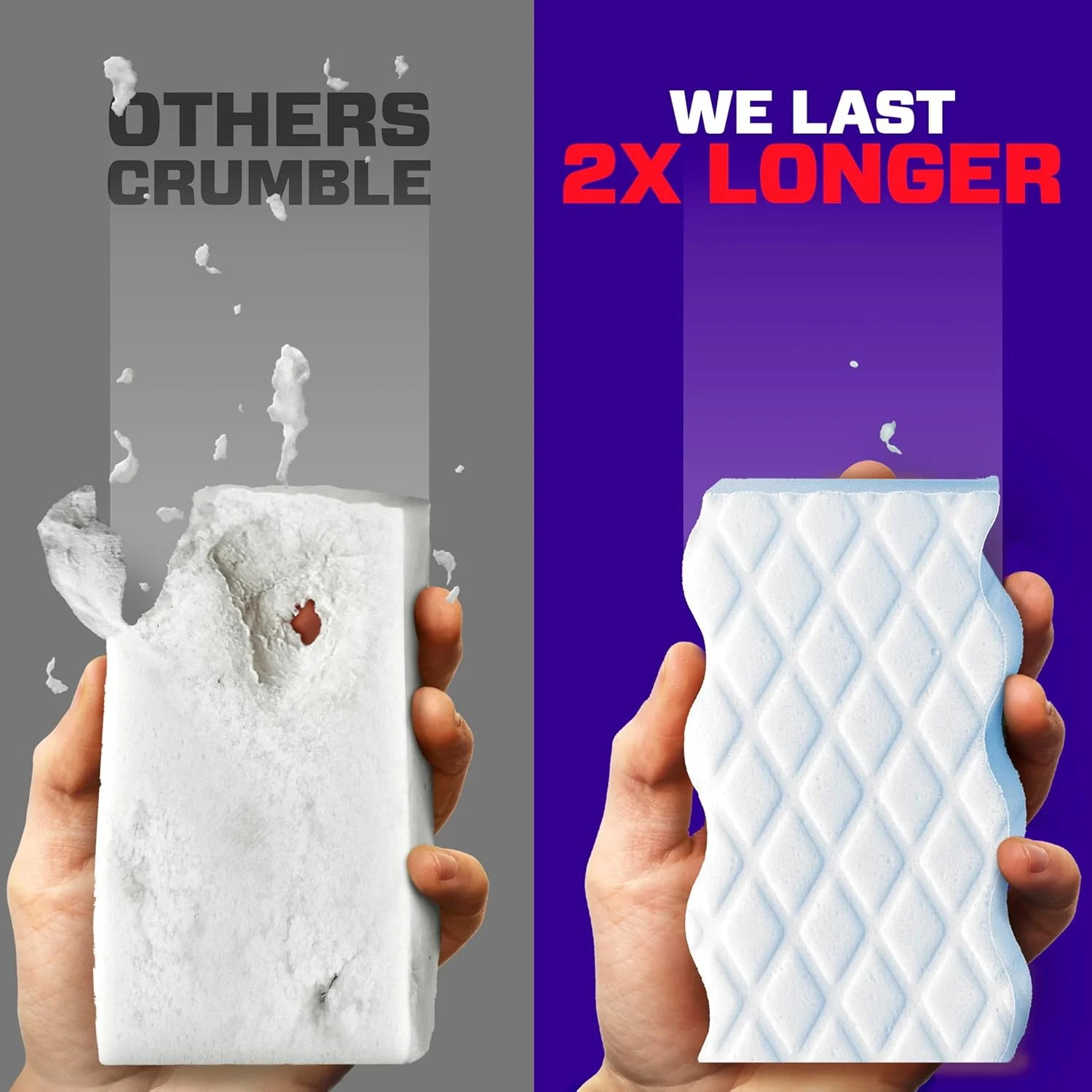 Mr. Clean Magic Eraser Sponge, All Purpose Cleaner, Cleaning Scrubber, Wall, Sne
